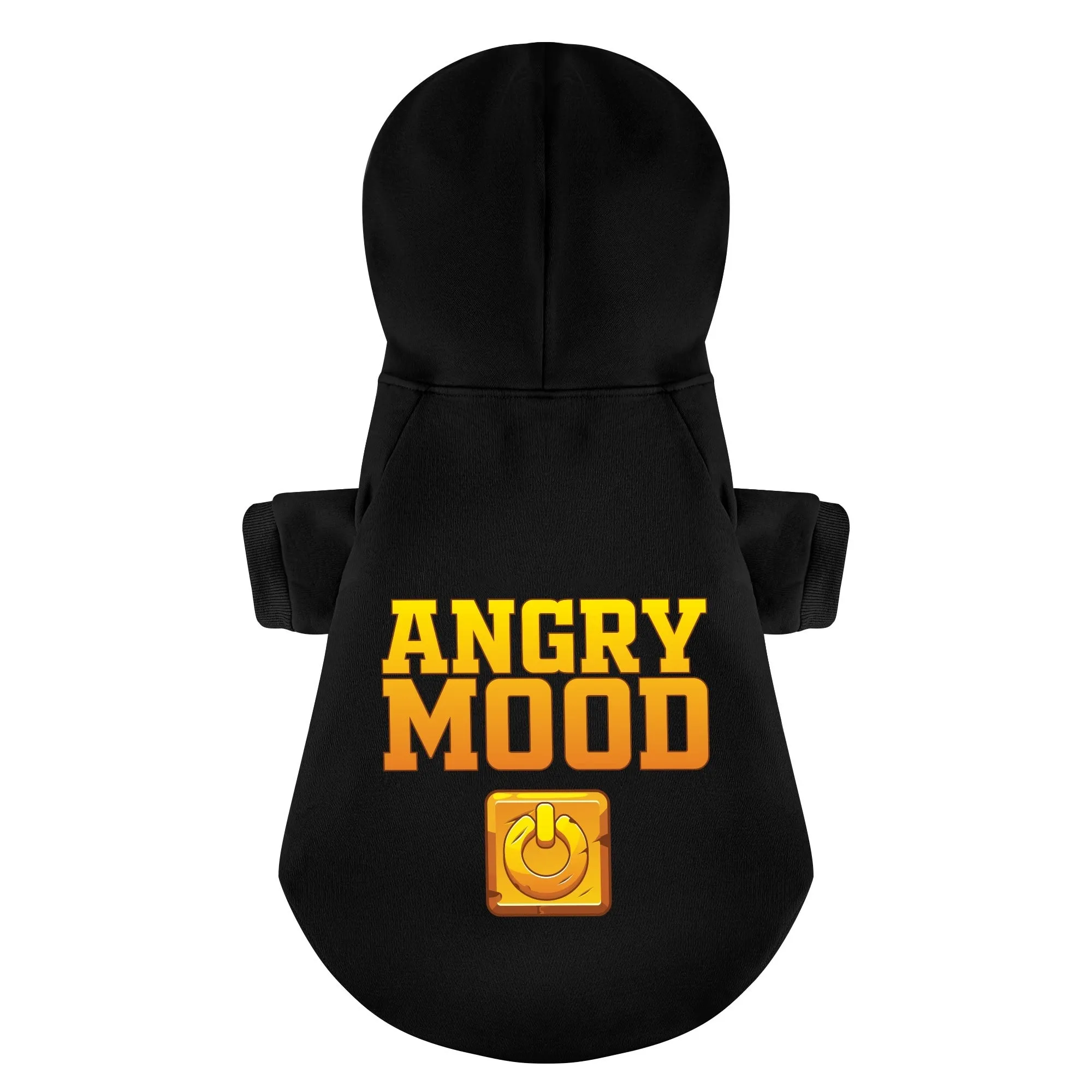 ANGRY MOOD - Personalized French Bulldog Hoodies with Funny Quotes – Stylish, Cozy, and Premium 100% Cotton