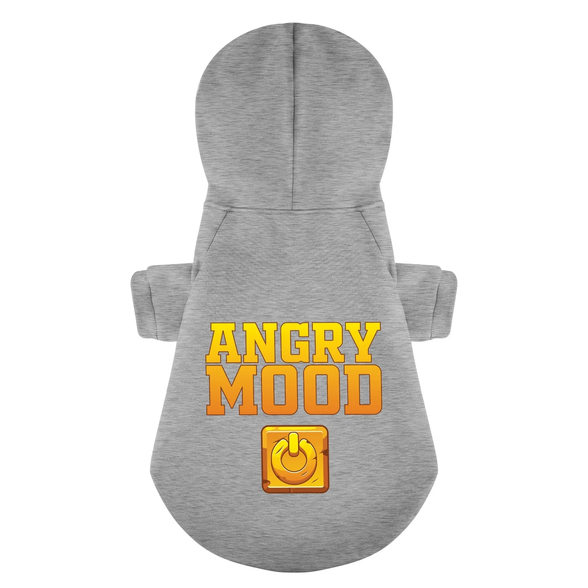 ANGRY MOOD - Personalized French Bulldog Hoodies with Funny Quotes – Stylish, Cozy, and Premium 100% Cotton