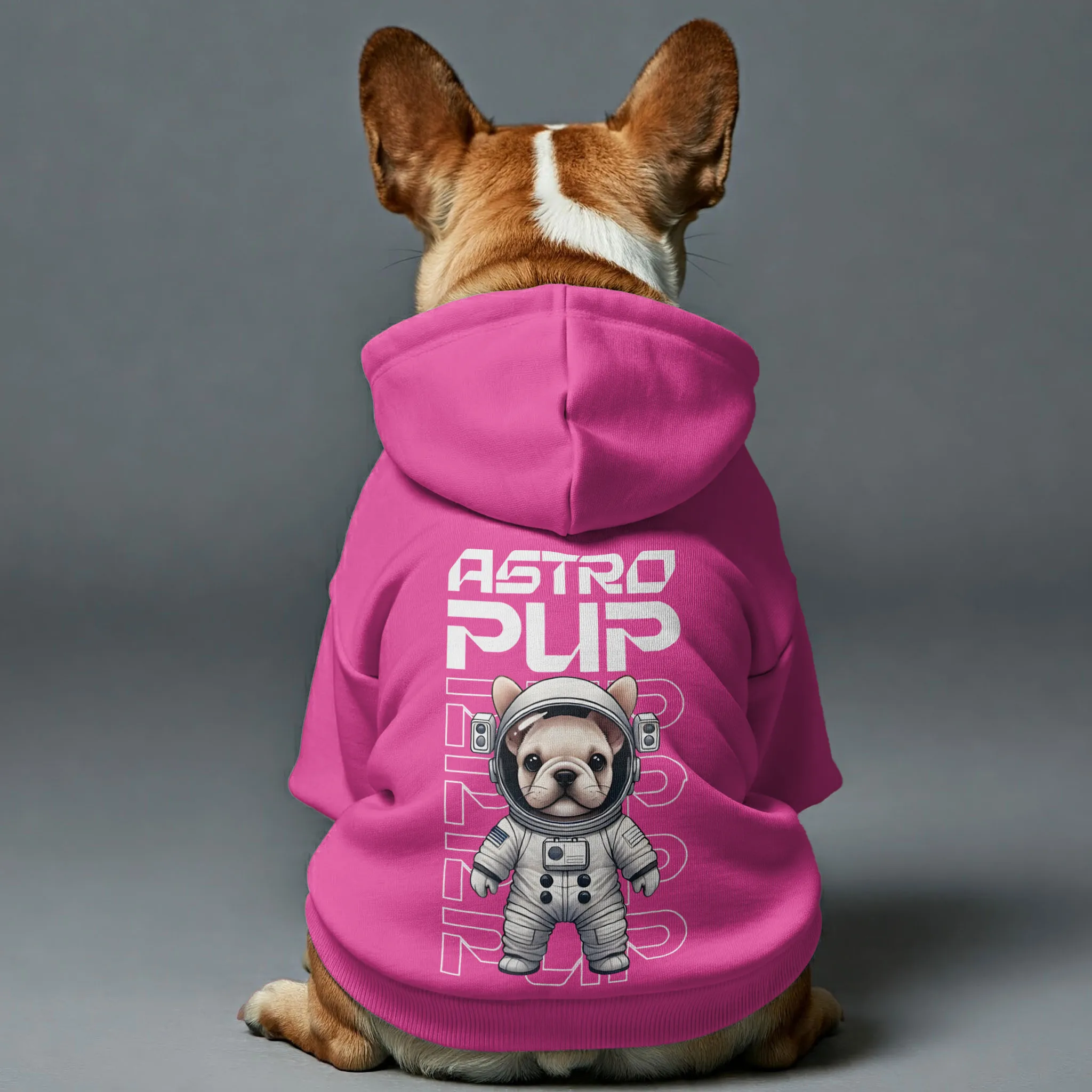 Astro Pup - Personalized French Bulldog Hoodies with Funny Quotes – Stylish, Cozy, and Premium 100% Cotton