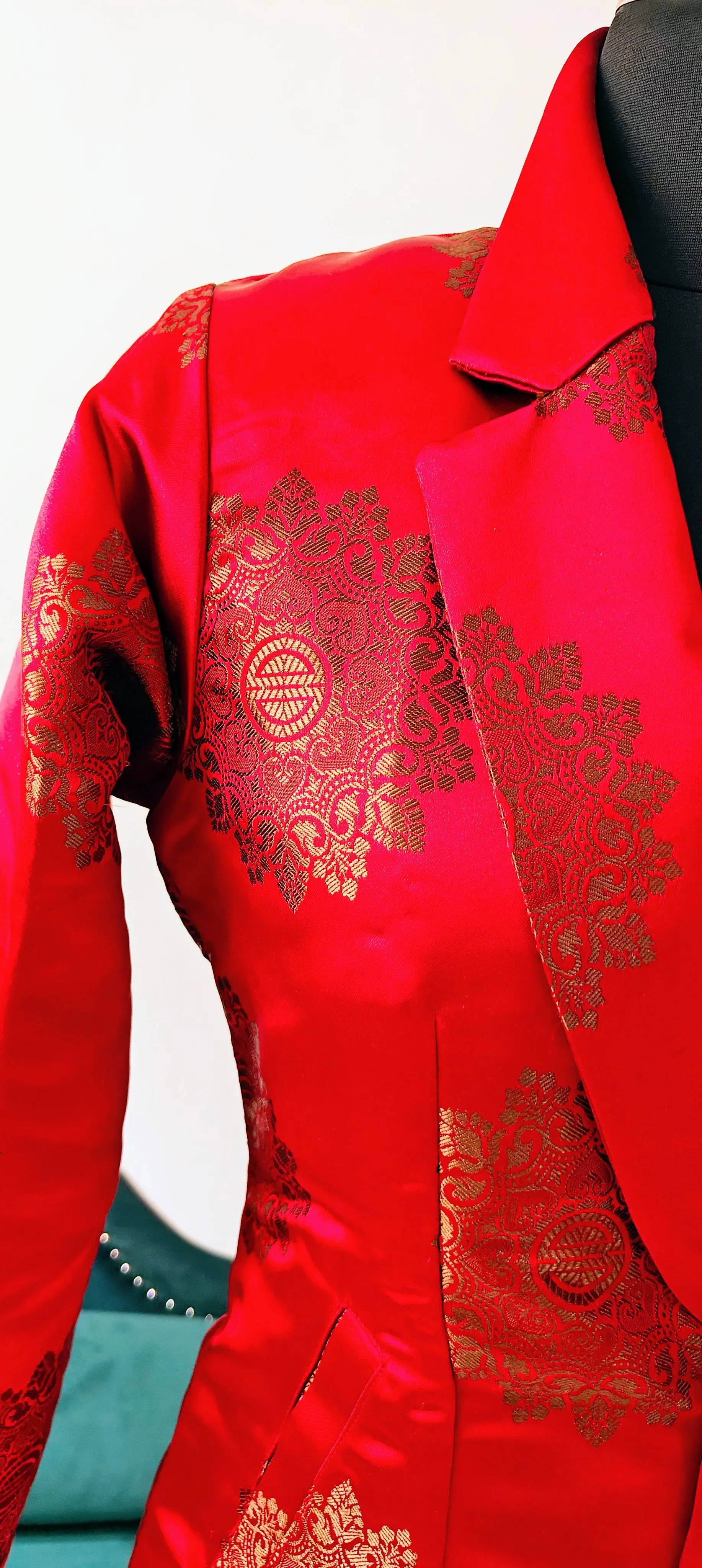 Brocade Jacket(Red)