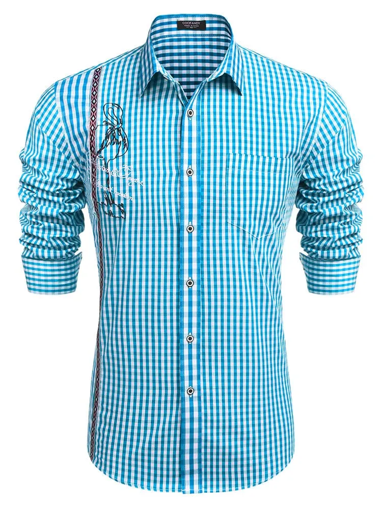 Casual Elegant Chequered Shirt