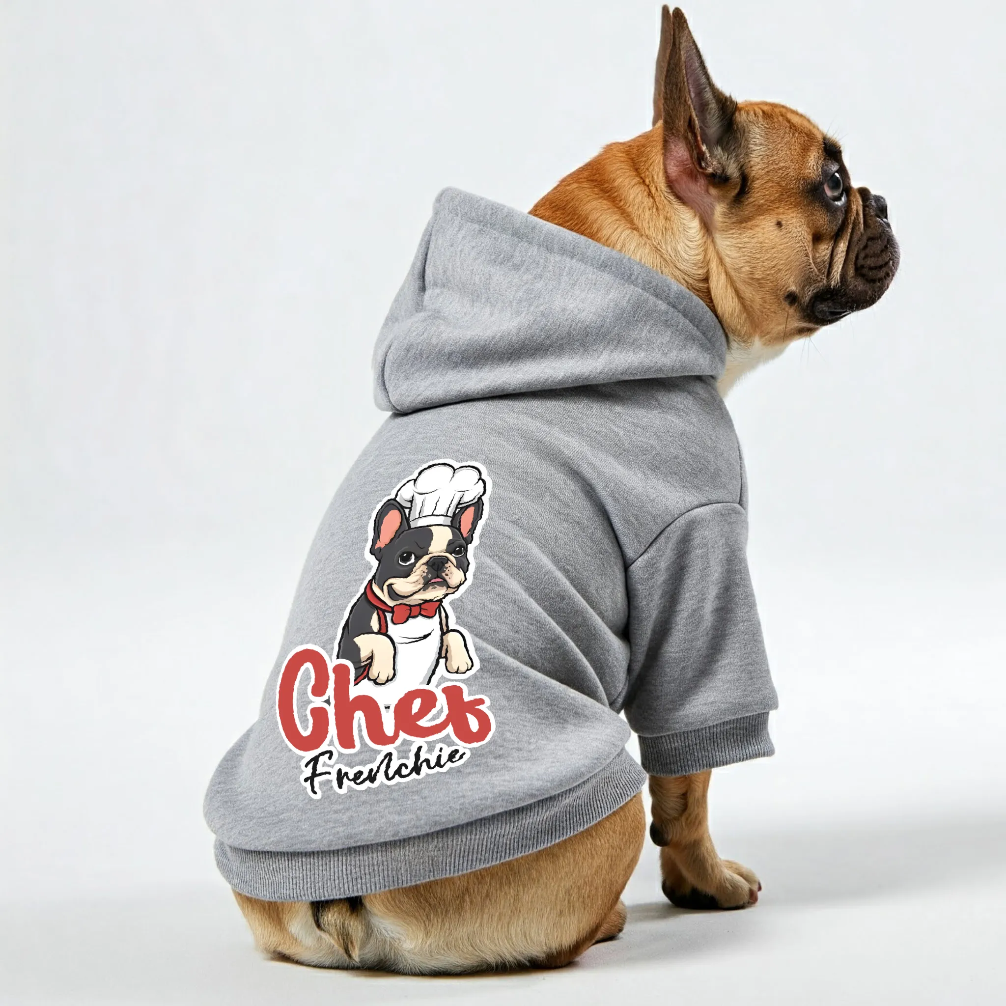 Chef Frenchie - Personalized French Bulldog Hoodies with Funny Quotes – Stylish, Cozy, and Premium 100% Cotton