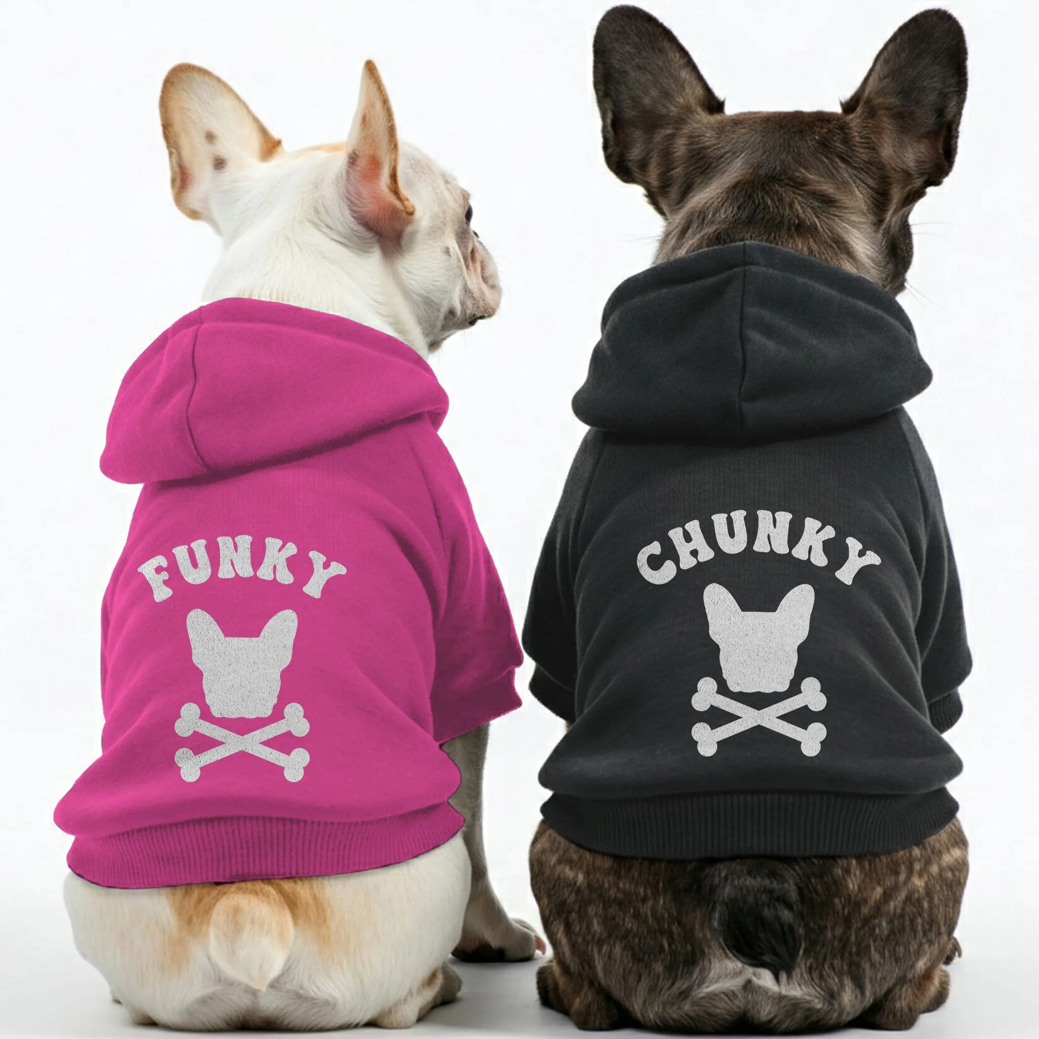 Chunky and Funky - Matching French Bulldog Hoodies – Stylish, Cozy & Personalized!