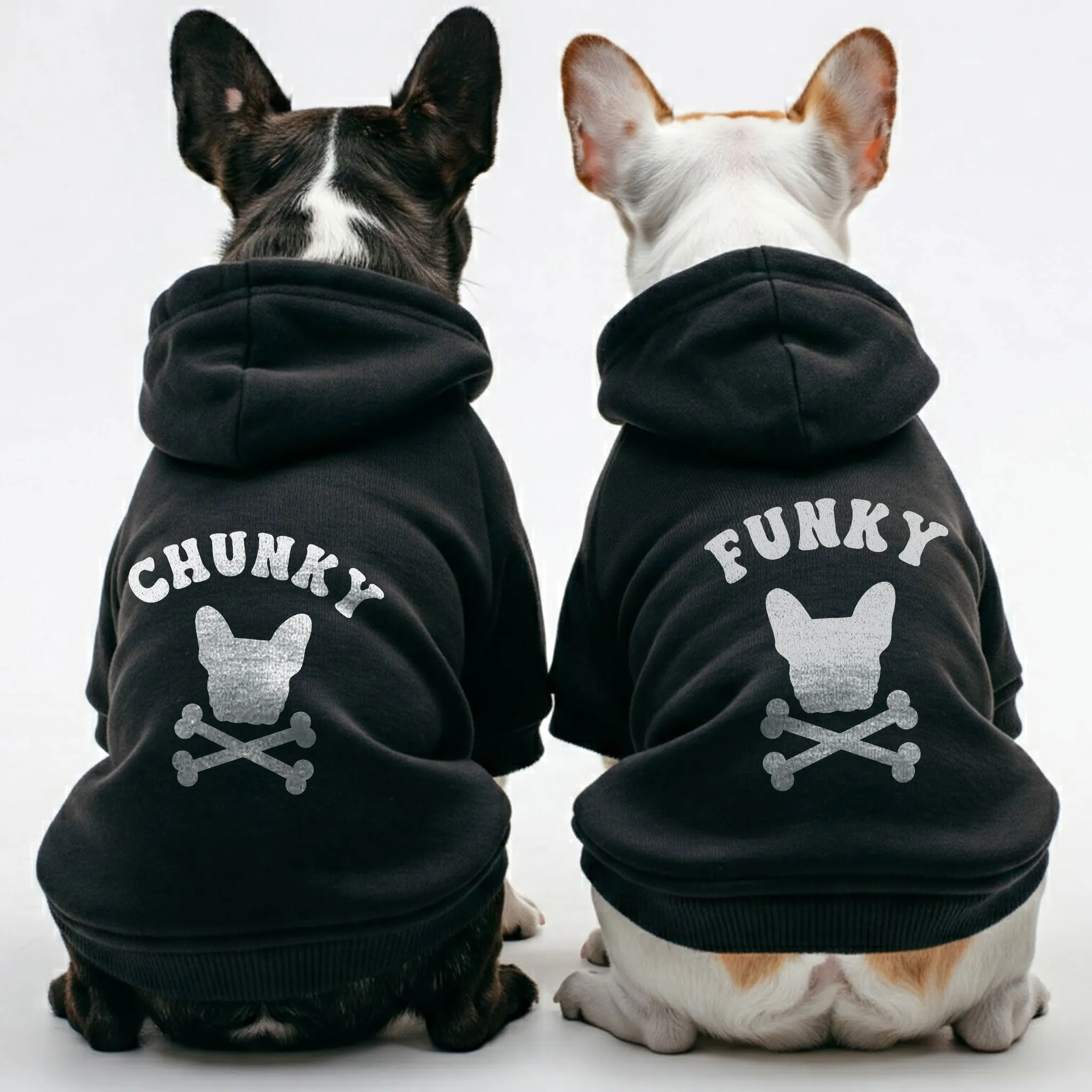 Chunky and Funky - Matching French Bulldog Hoodies – Stylish, Cozy & Personalized!