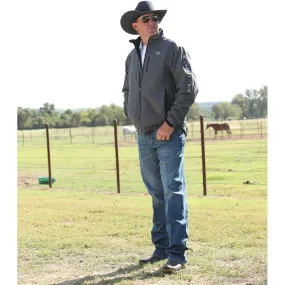 Cinch Men's Grey Lined Bonded Jacket