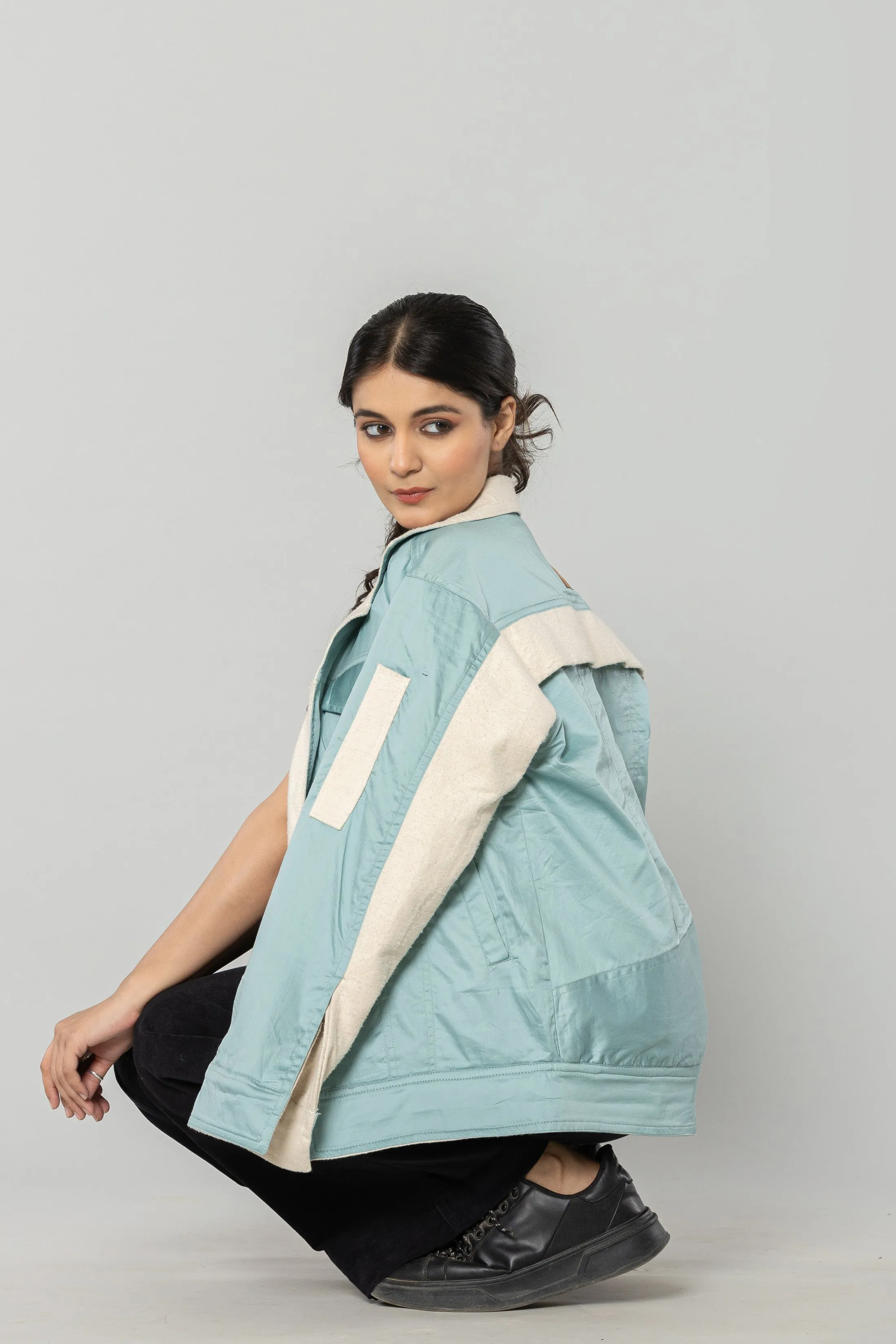 Cool Mint Reversible Unisex Jacket