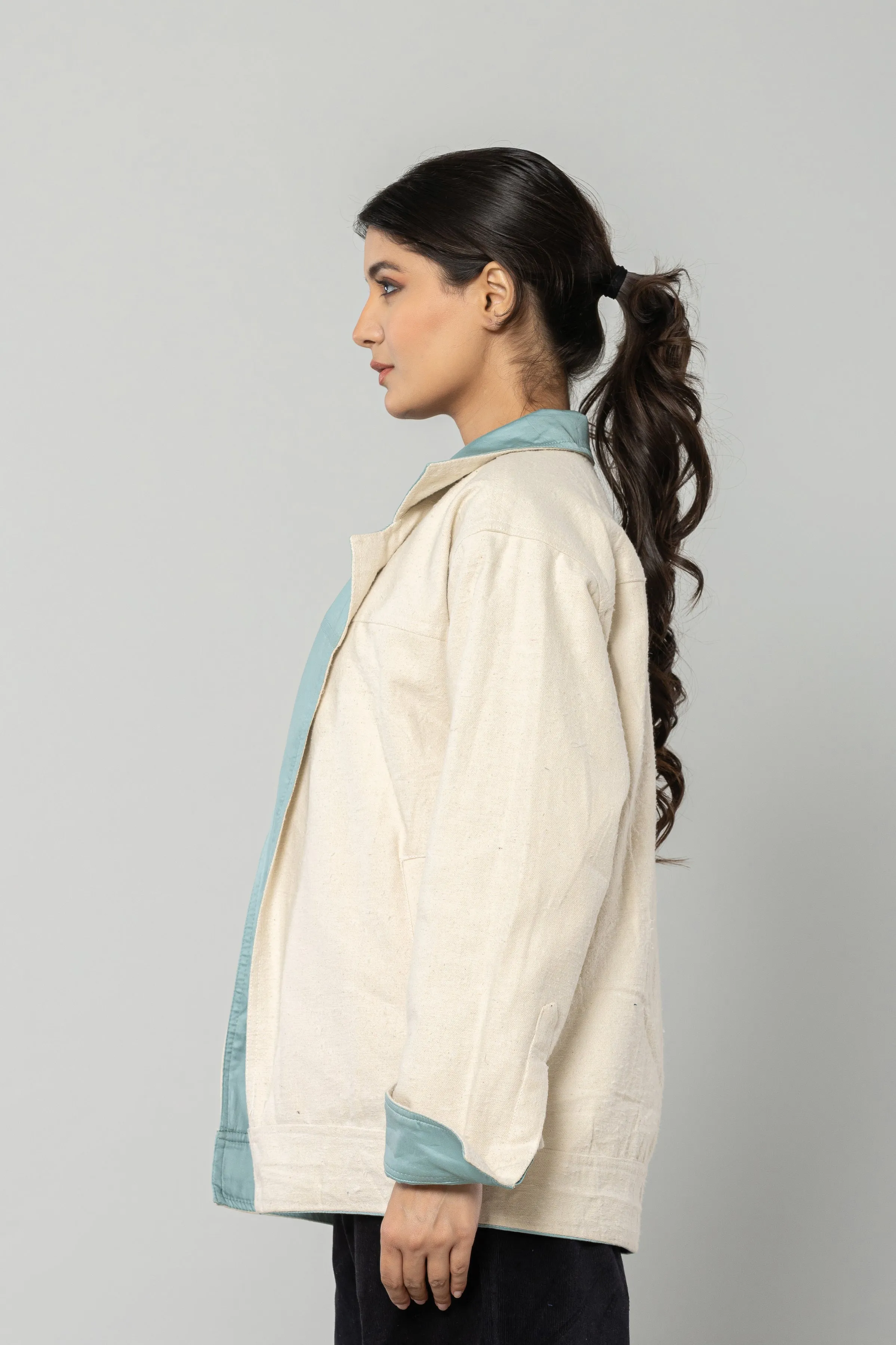 Cool Mint Reversible Unisex Jacket