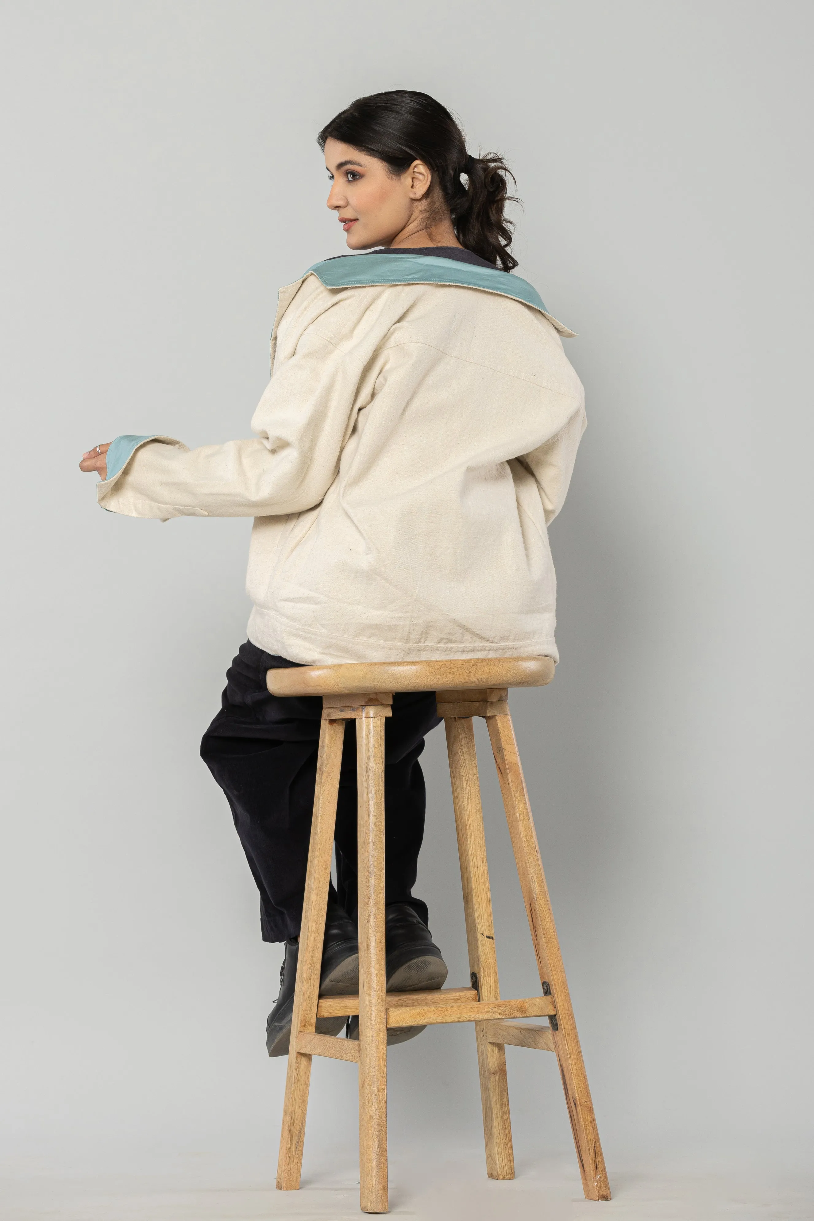 Cool Mint Reversible Unisex Jacket