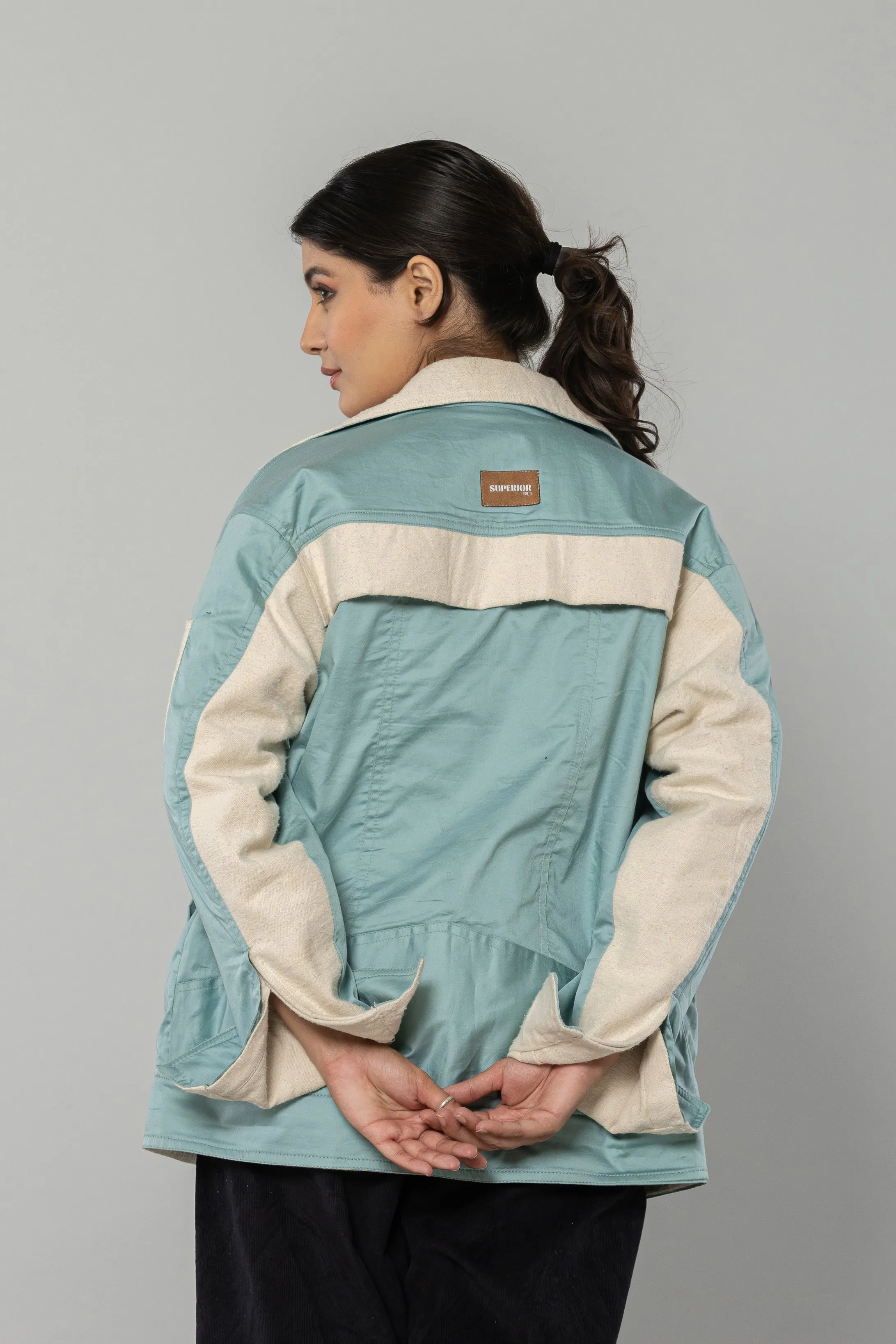 Cool Mint Reversible Unisex Jacket