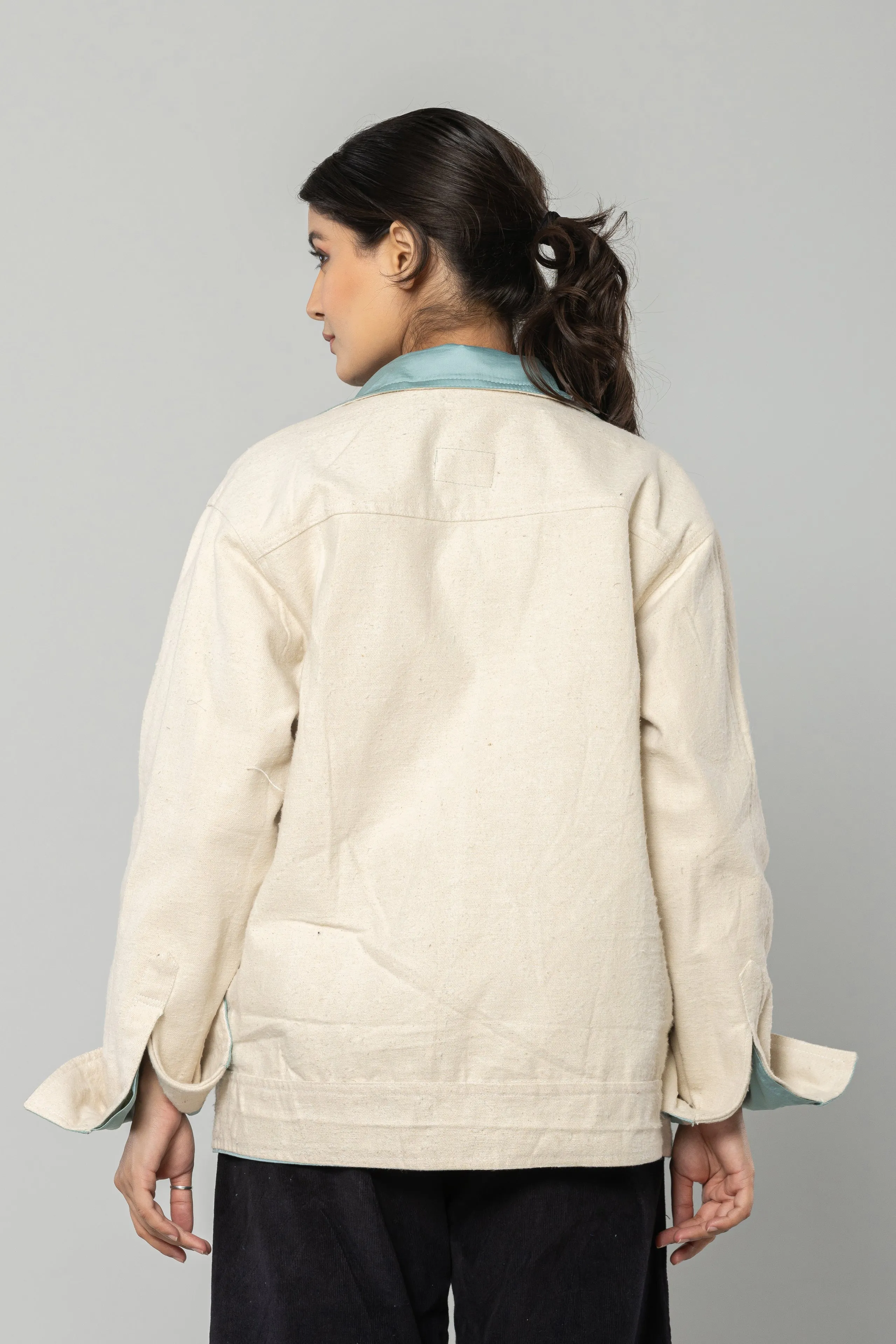 Cool Mint Reversible Unisex Jacket