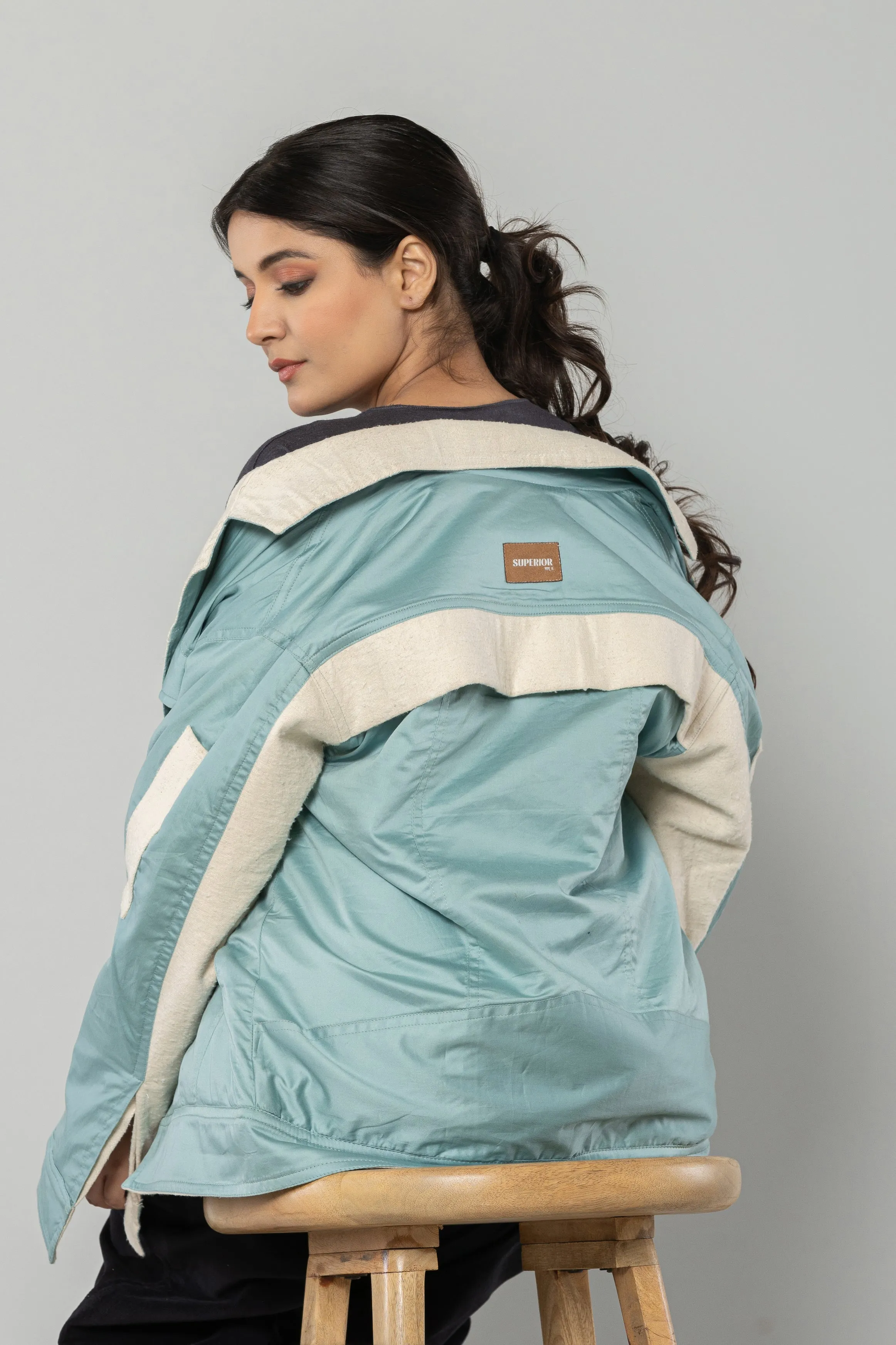 Cool Mint Reversible Unisex Jacket