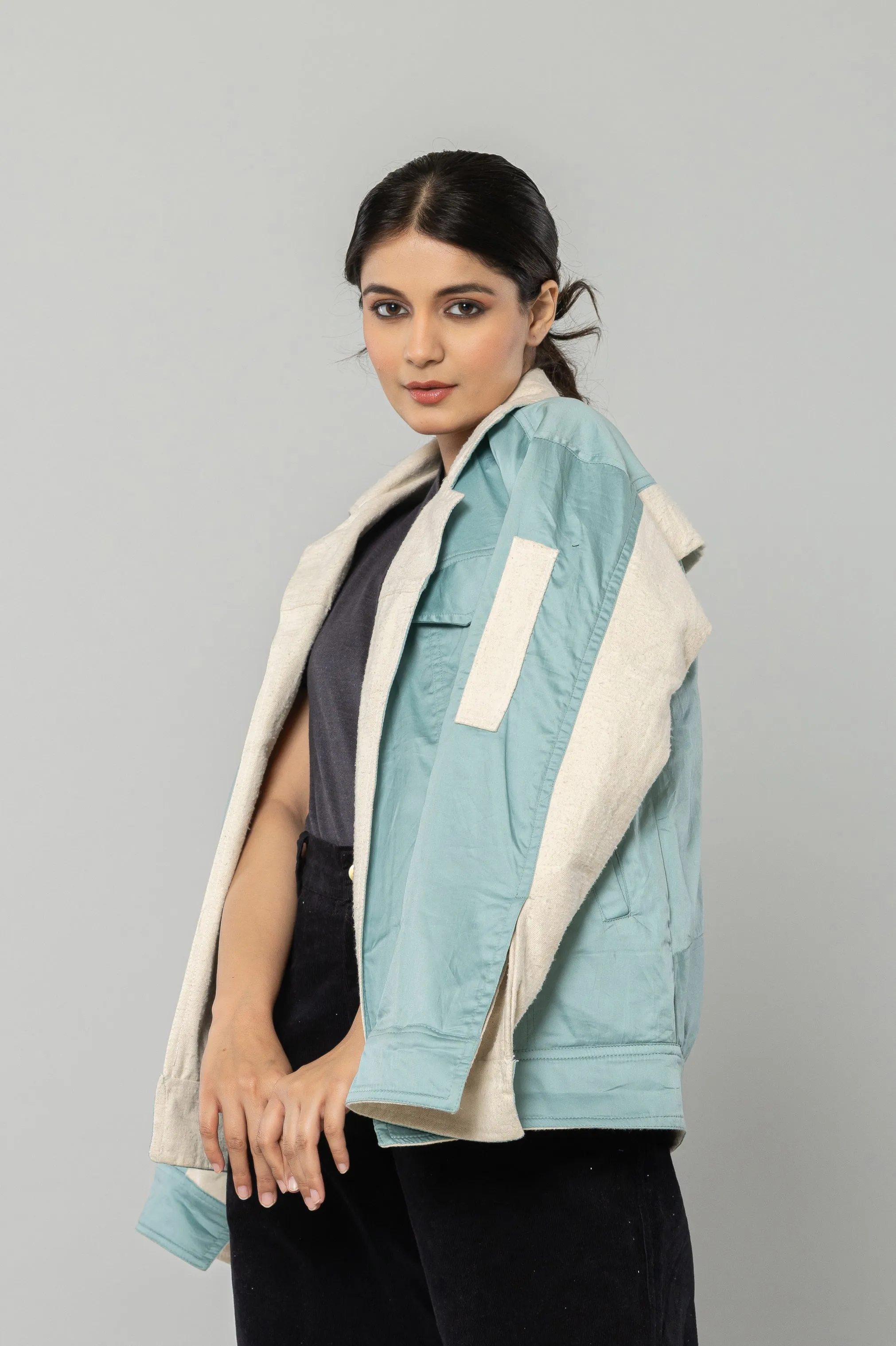 Cool Mint Reversible Unisex Jacket