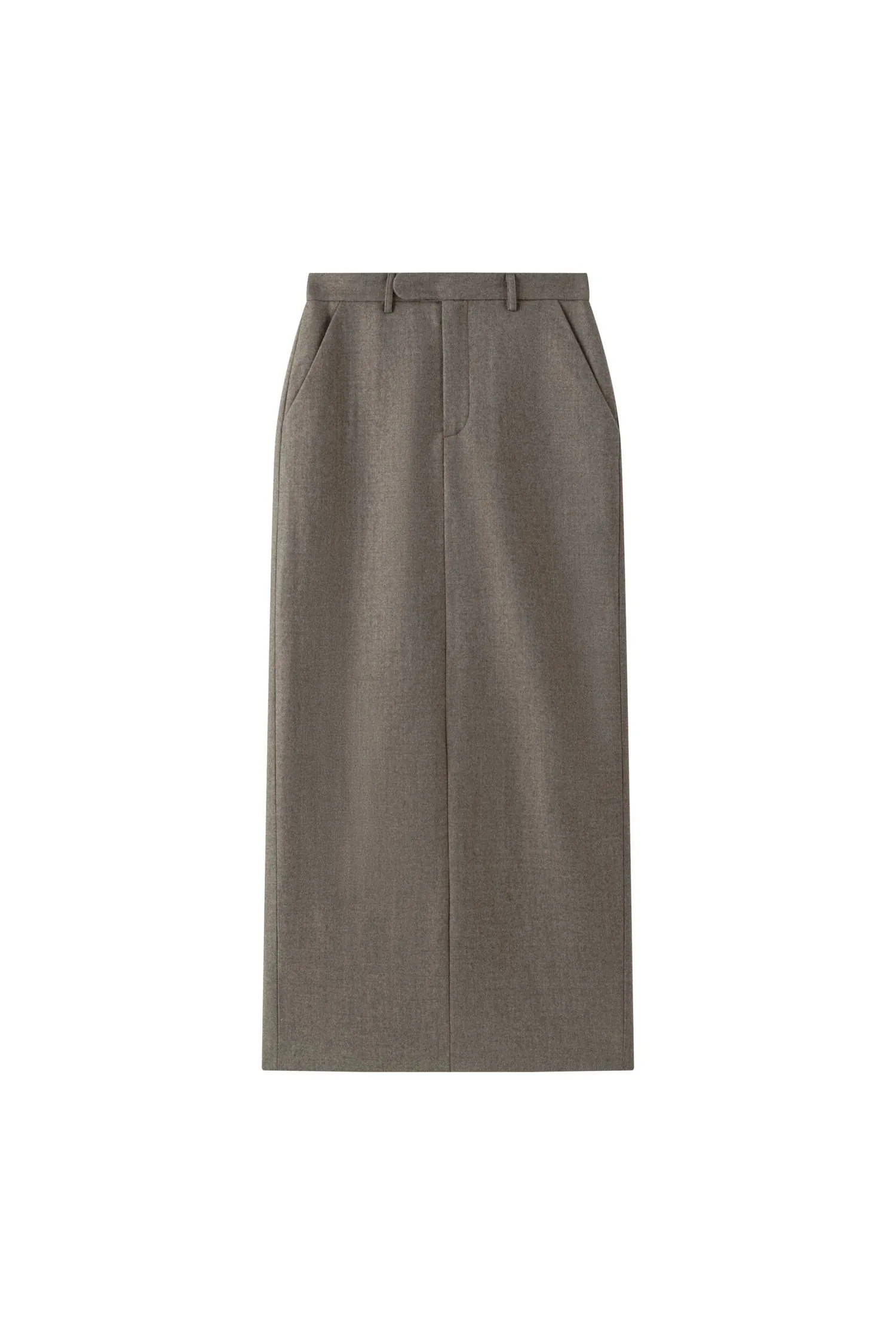 Eloa Wool Skirt - Mole