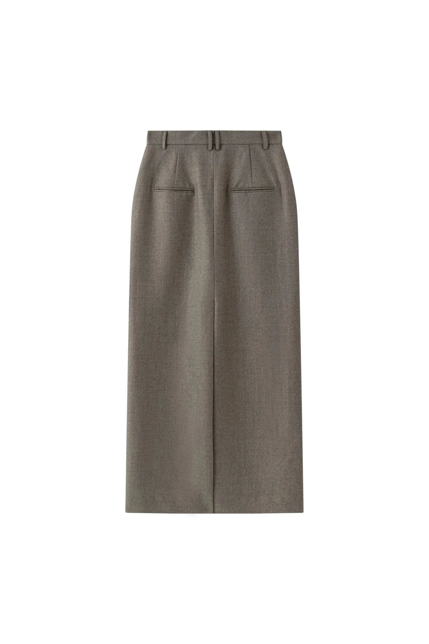 Eloa Wool Skirt - Mole