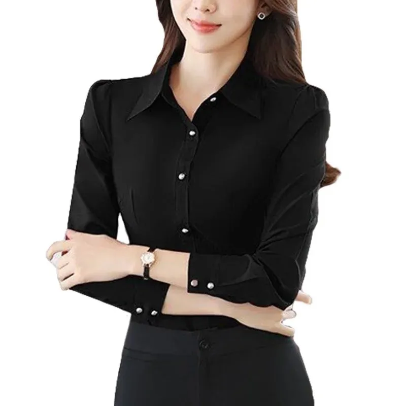 Elowen - Elegant Slim Fit Formal Shirt for Women