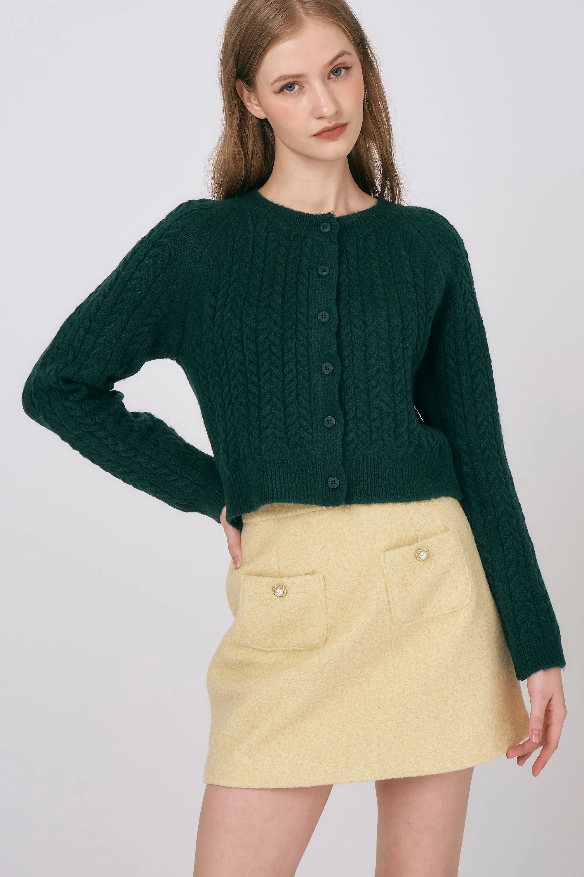 Emma Boucle Mini Skirt