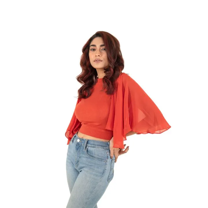 Hosiery Blouses- Butterfly Sleeves