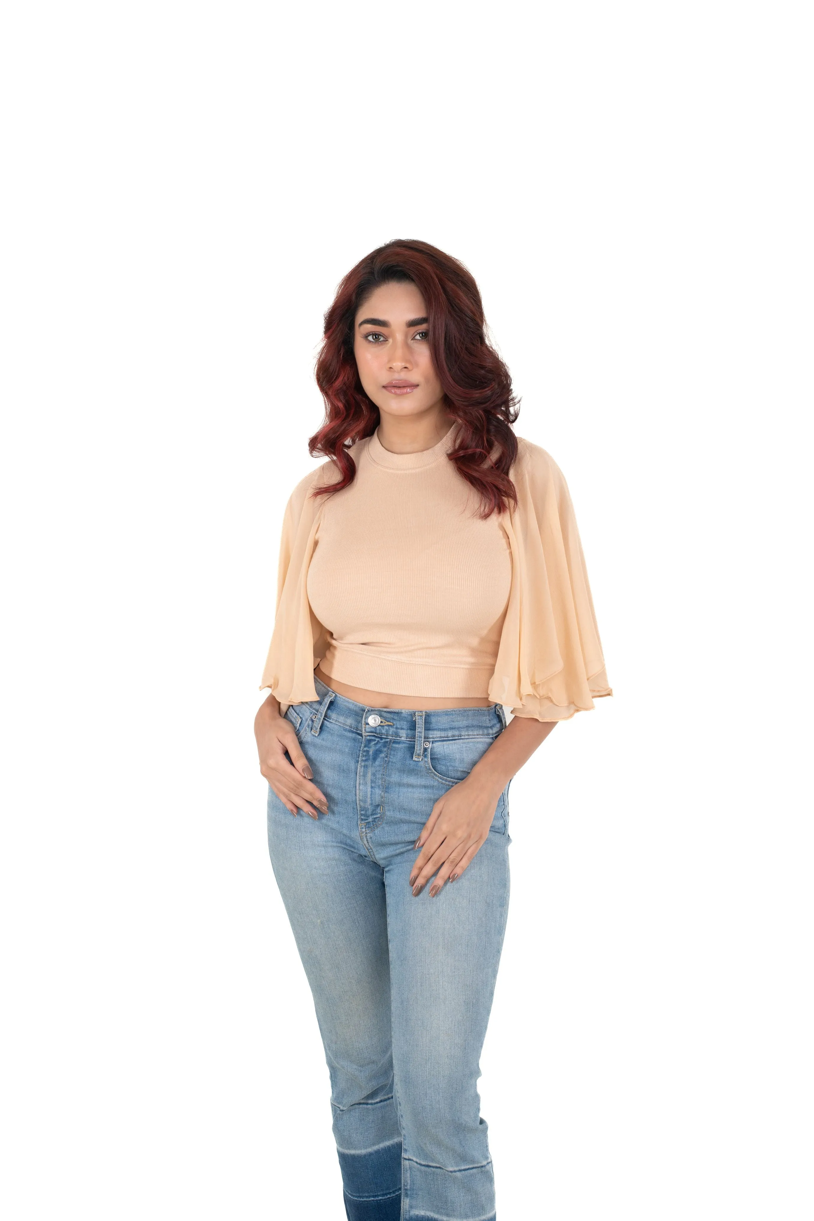 Hosiery Blouses- Butterfly Sleeves