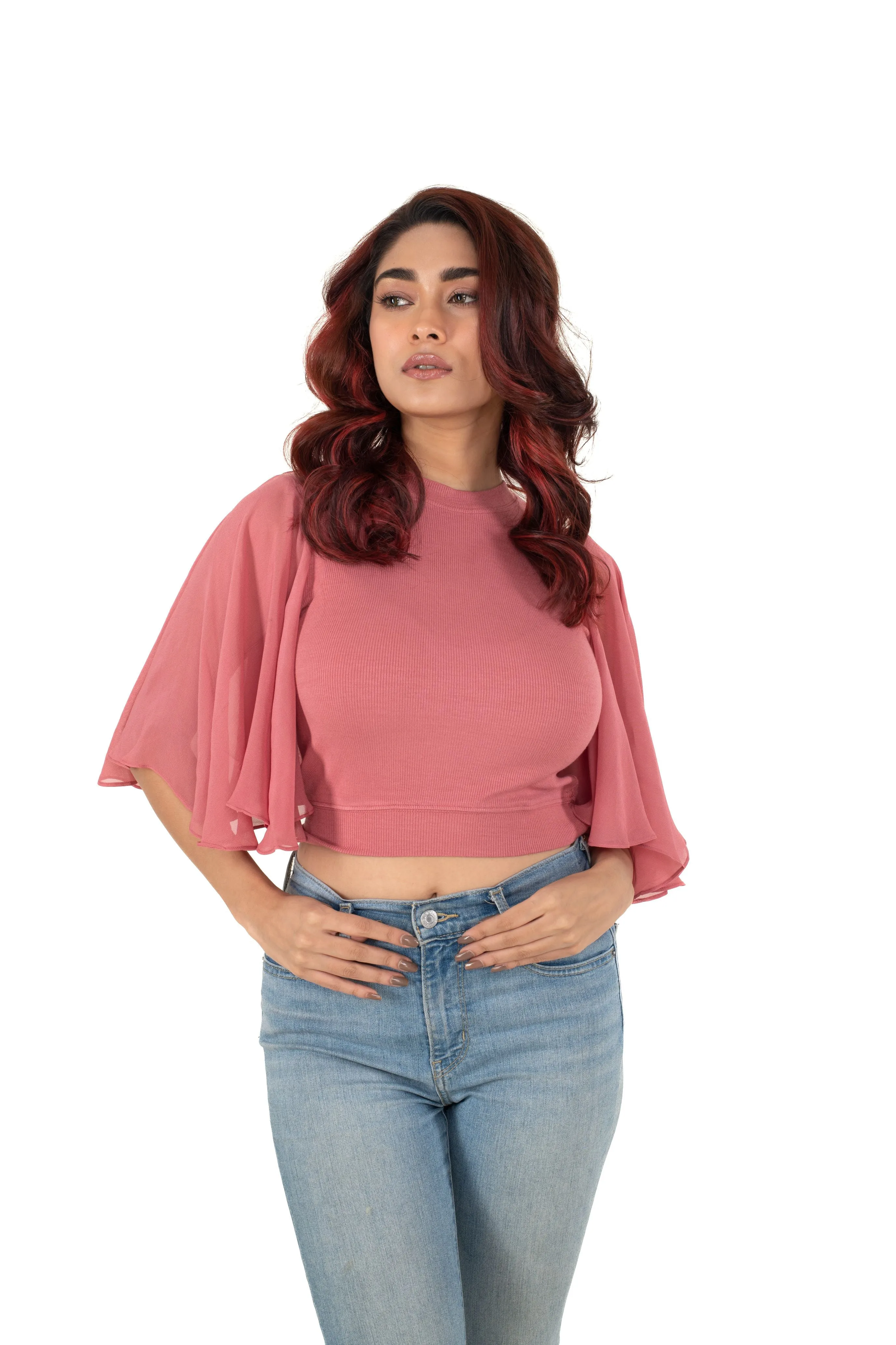 Hosiery Blouses- Butterfly Sleeves