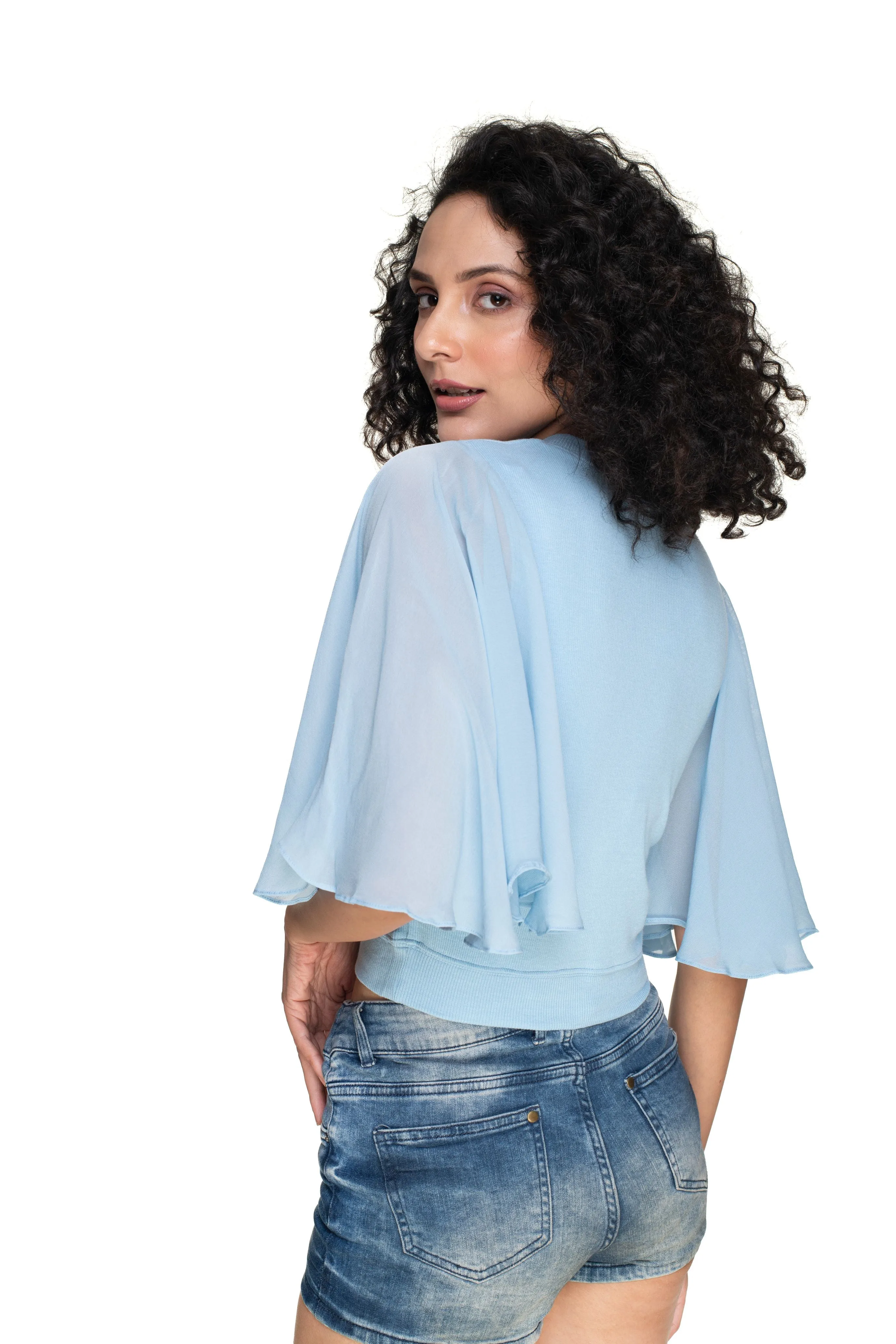 Hosiery Blouses- Butterfly Sleeves