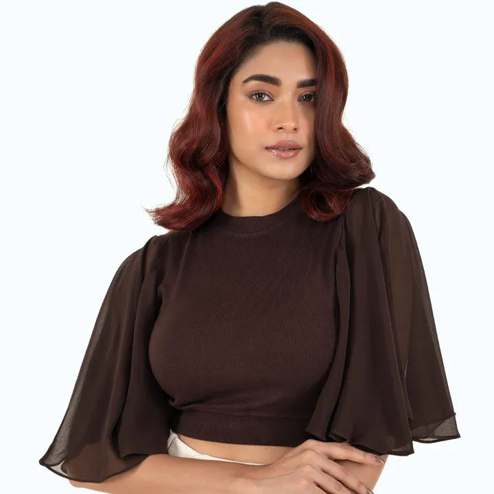 Hosiery Blouses- Butterfly Sleeves