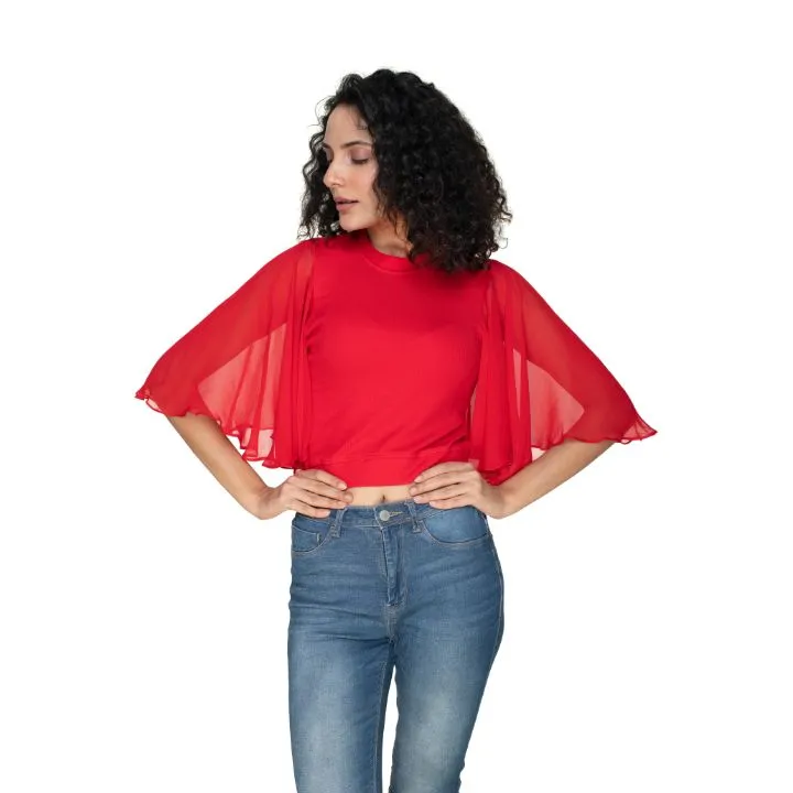 Hosiery Blouses- Butterfly Sleeves