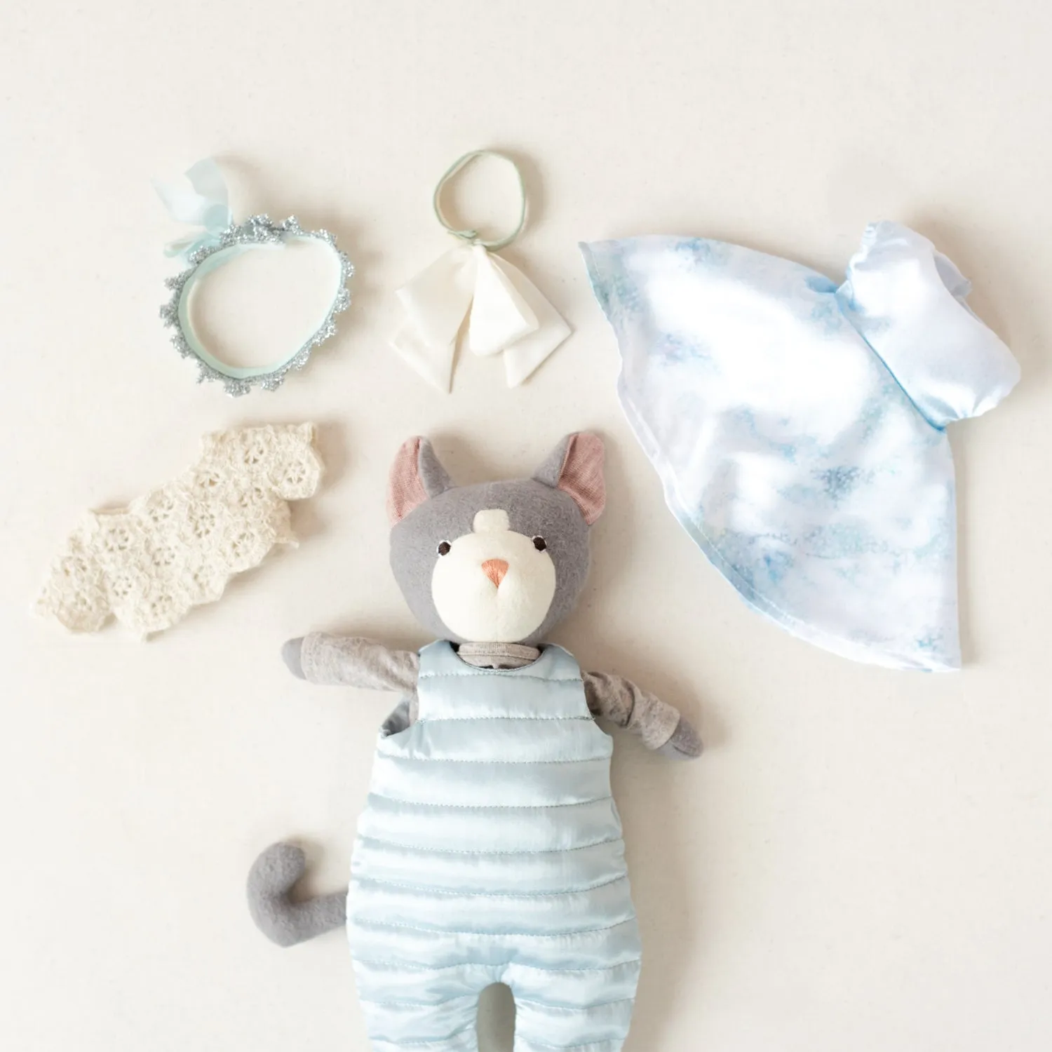 Icy Blue Snow Suit for Dolls