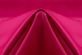 Italian Wool Satin Suiting - Magenta