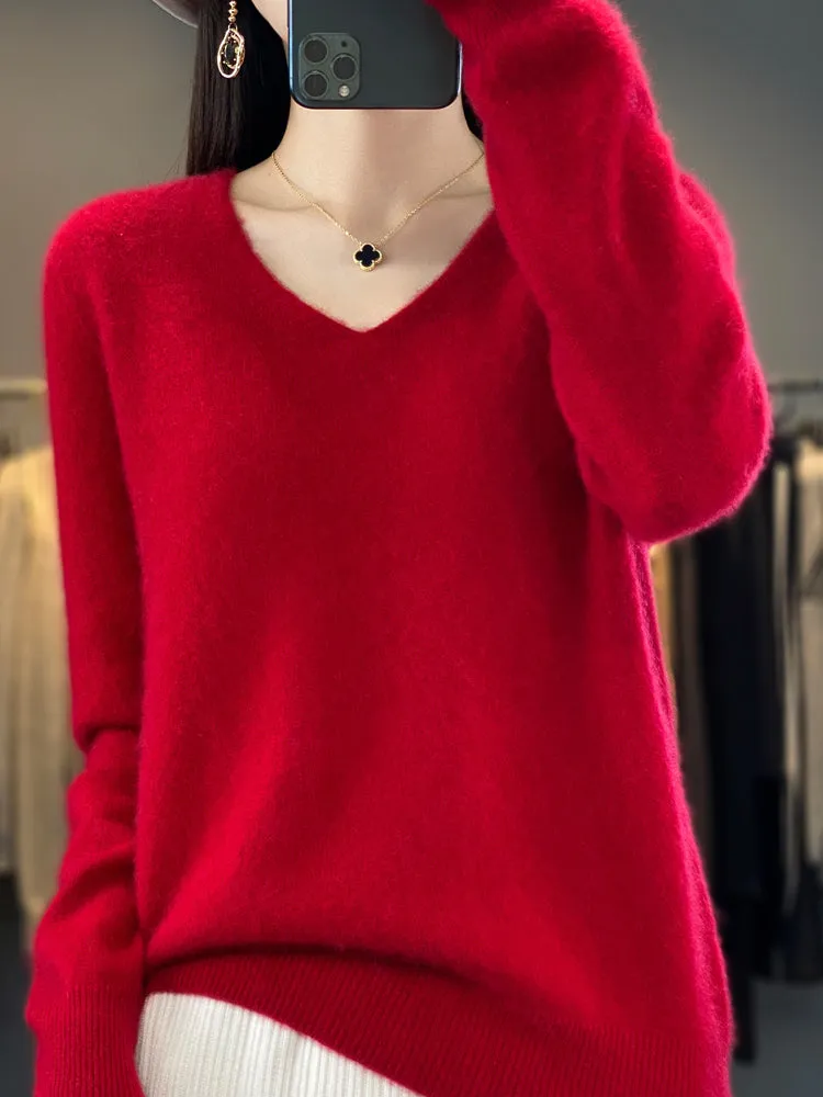 Ivyshape | Comfortable Soft Cashmere Jumper for Women