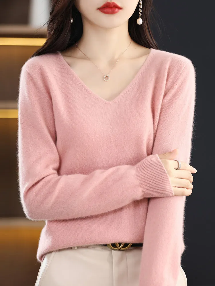 Ivyshape | Comfortable Soft Cashmere Jumper for Women