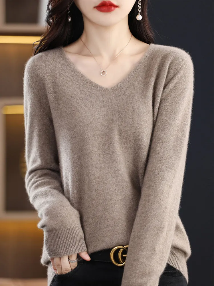 Ivyshape | Comfortable Soft Cashmere Jumper for Women