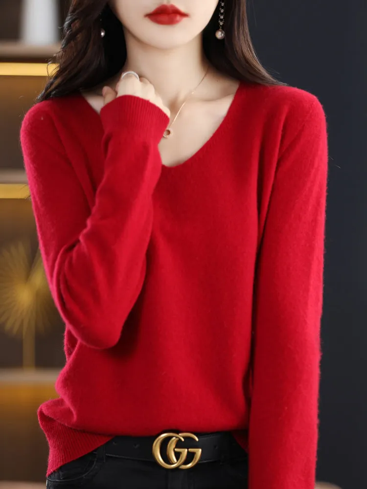 Ivyshape | Comfortable Soft Cashmere Jumper for Women