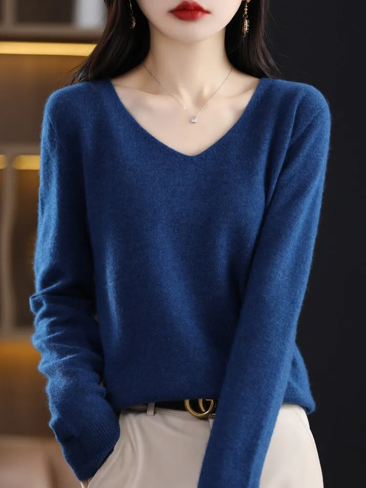 Ivyshape | Comfortable Soft Cashmere Jumper for Women