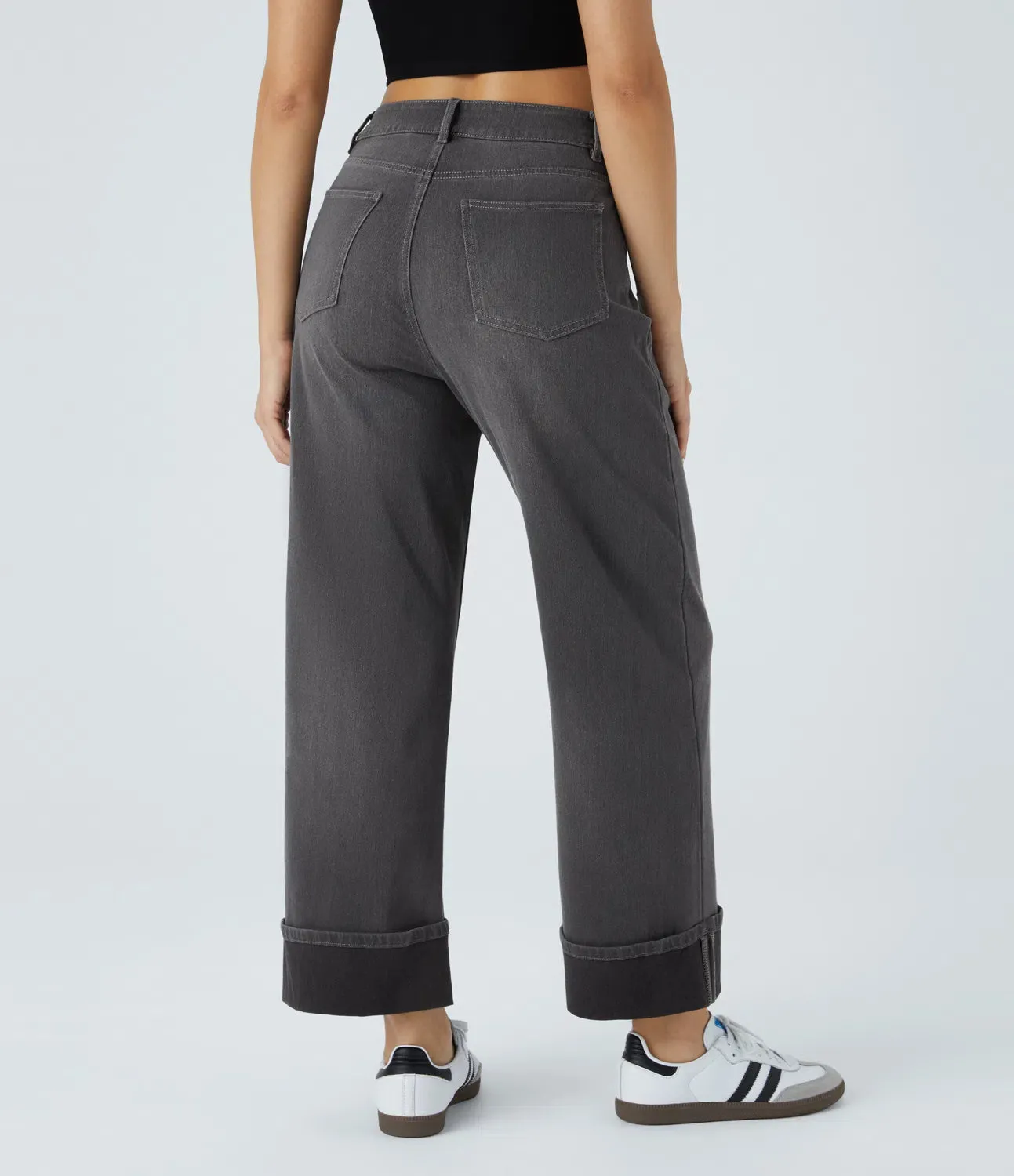 Ivyshape | Comfortable Stretch Denim Jeans