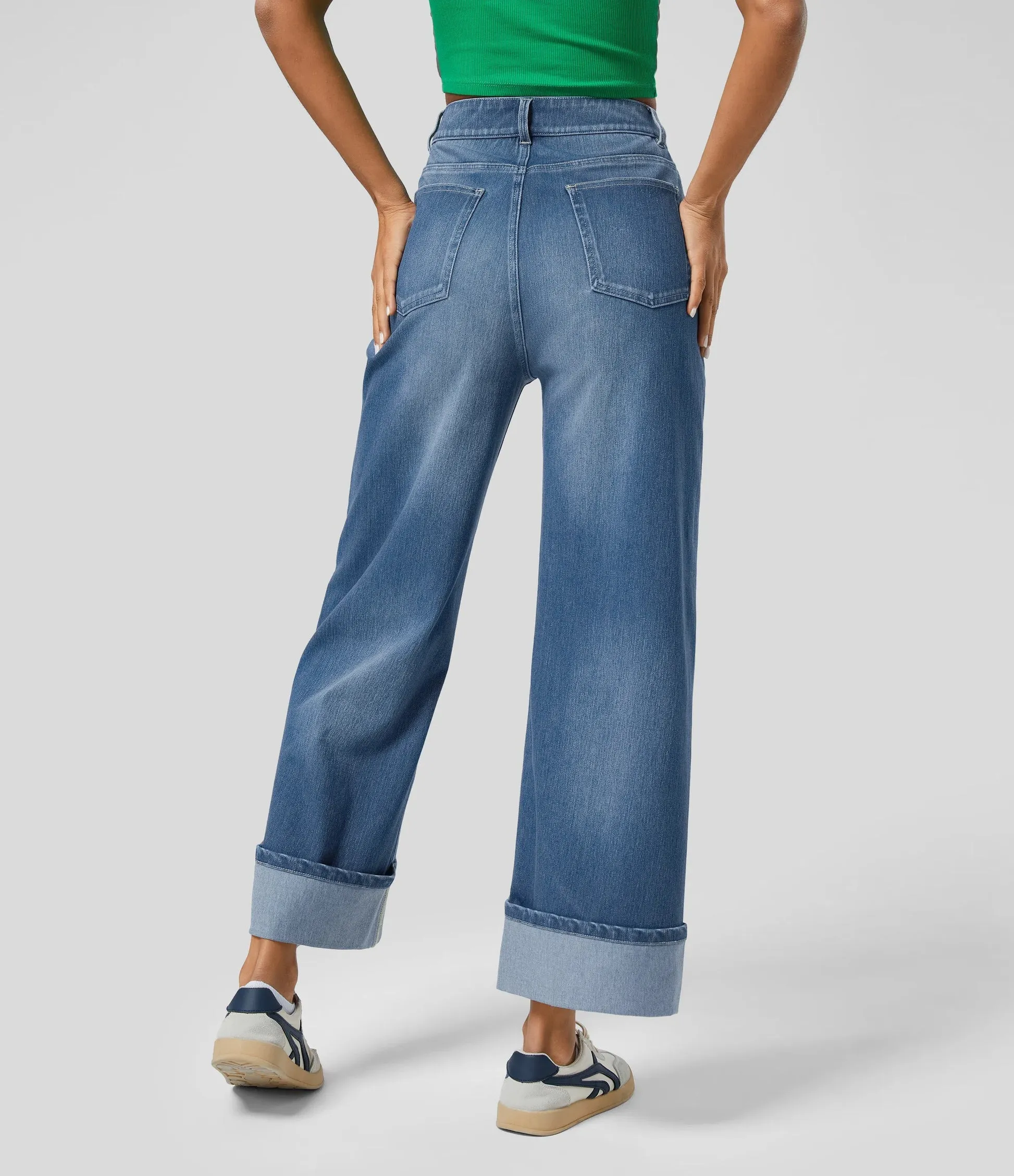 Ivyshape | Comfortable Stretch Denim Jeans