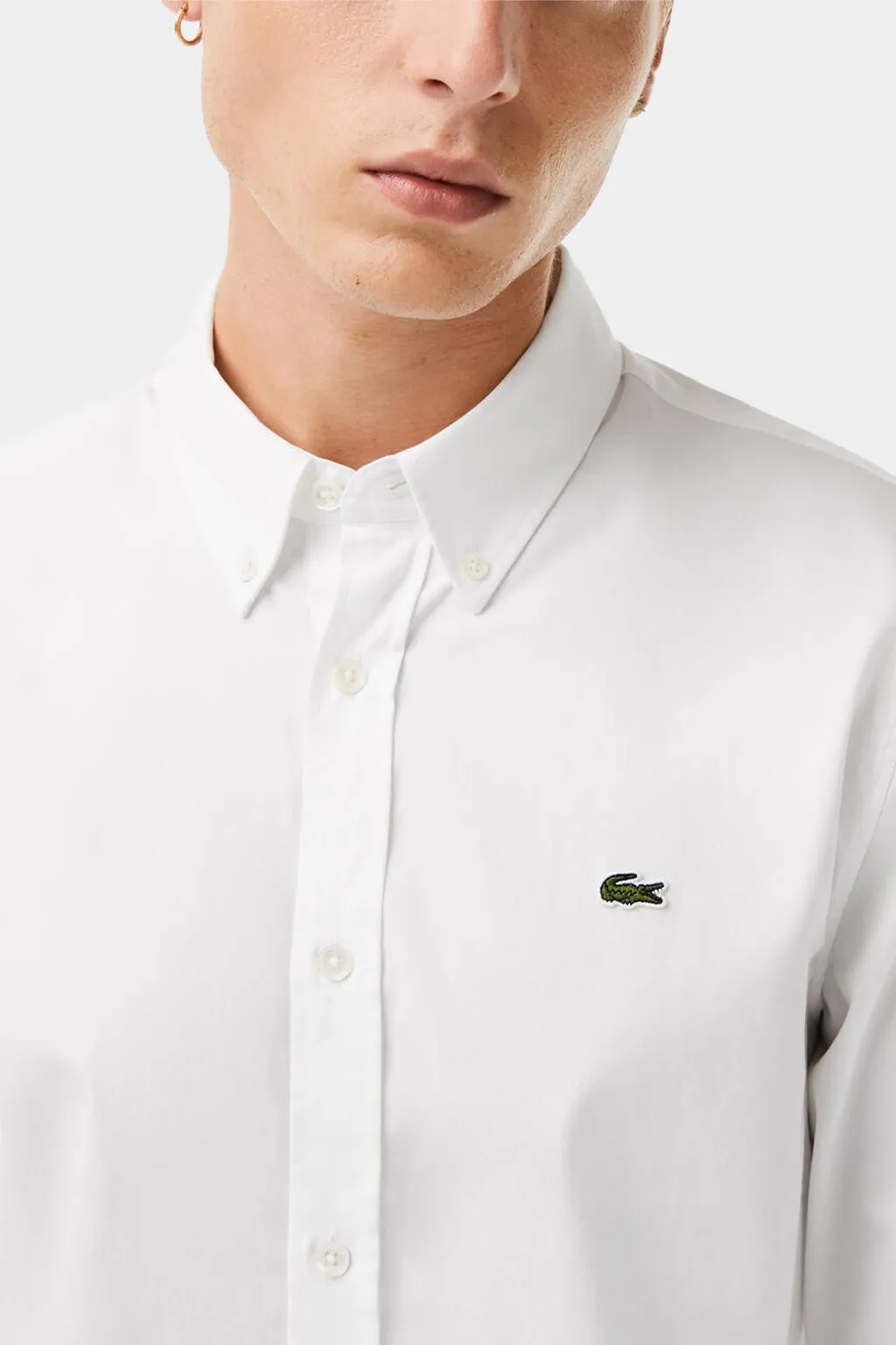 Lacoste - Men’s Slim Fit Premium Cotton Shirt