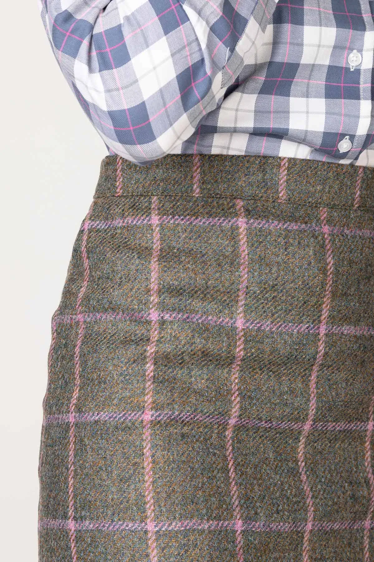 Ladies Wool Tweed Skirt