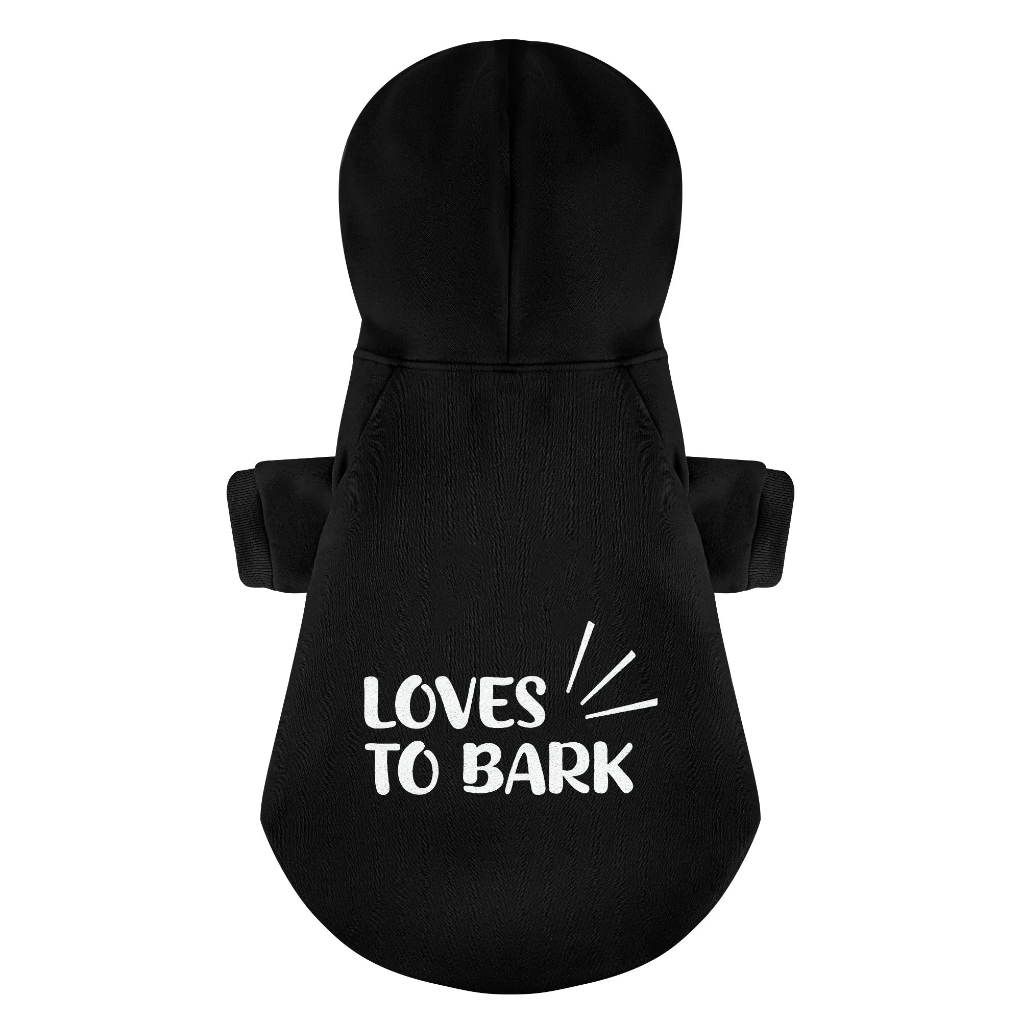 Loves to bark and Barks back - Matching French Bulldog Hoodies – Stylish, Cozy & Personalized!