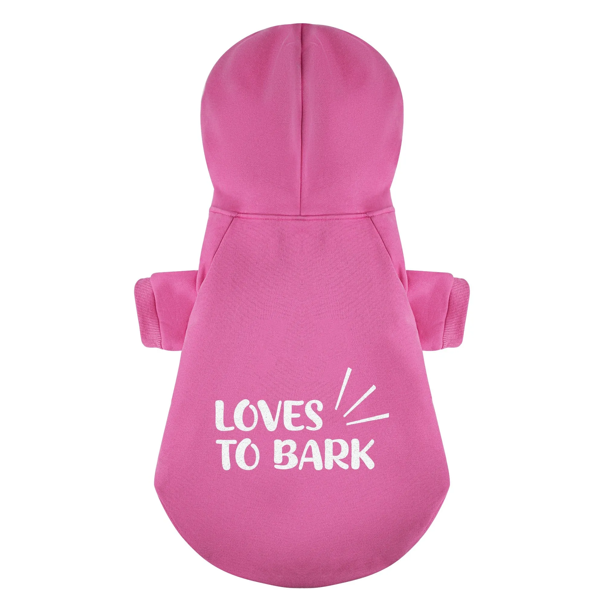 Loves to bark and Barks back - Matching French Bulldog Hoodies – Stylish, Cozy & Personalized!