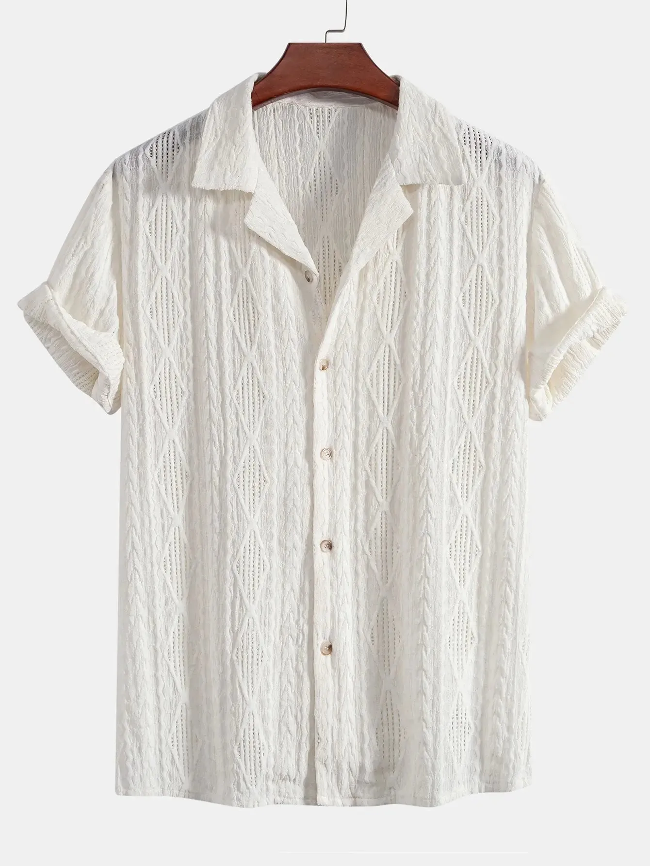 Matthew - Men's Sheer Shirt