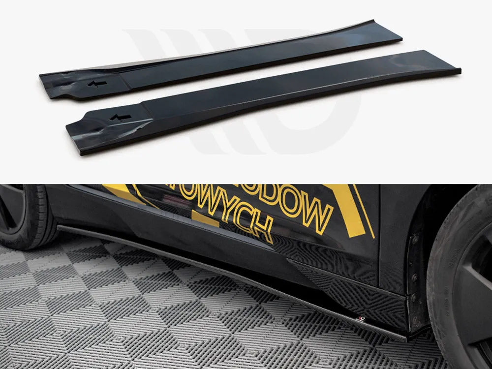 Maxton Design - SIDE SKIRTS DIFFUSERS BMW I3 MK1 FACELIFT (2017-2022)