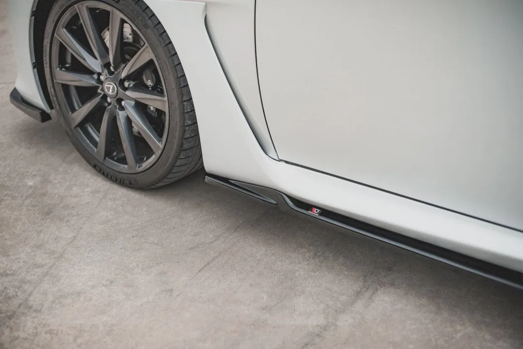 Maxton Design - SIDE SKIRTS DIFFUSERS LEXUS IS F MK2 (2007-2013)