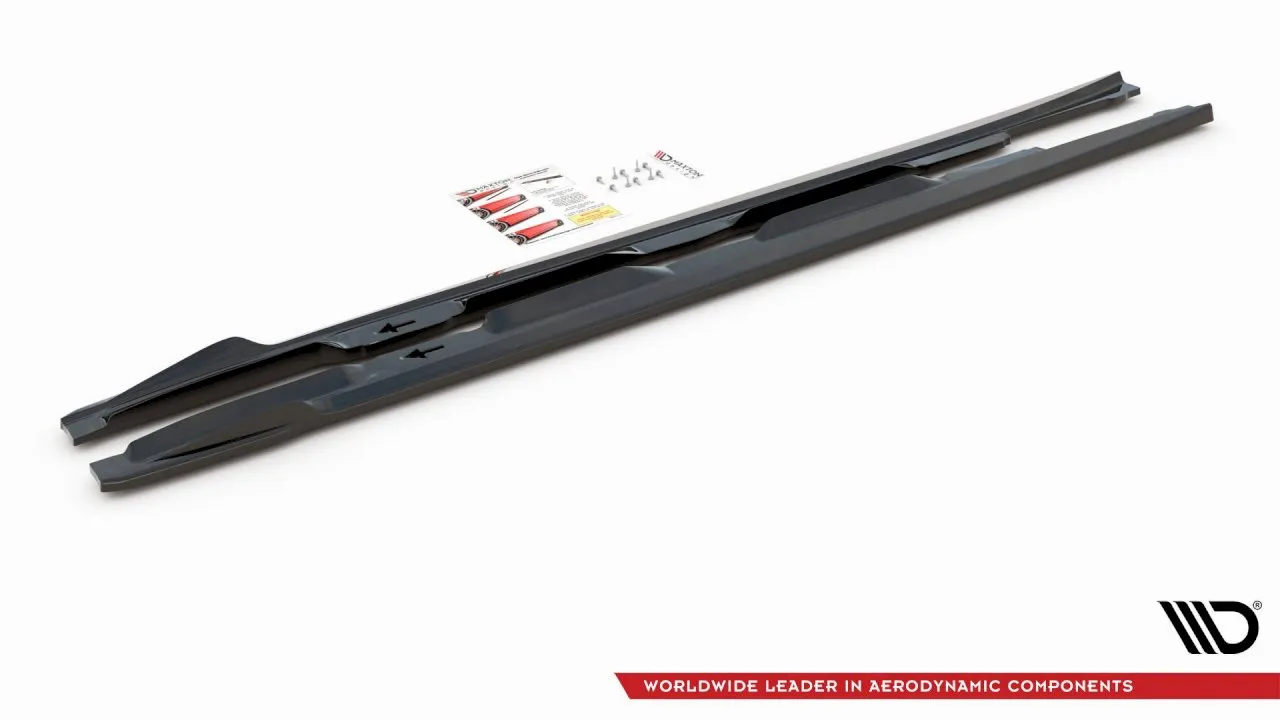 Maxton Design - SIDE SKIRTS DIFFUSERS LEXUS IS F MK2 (2007-2013)