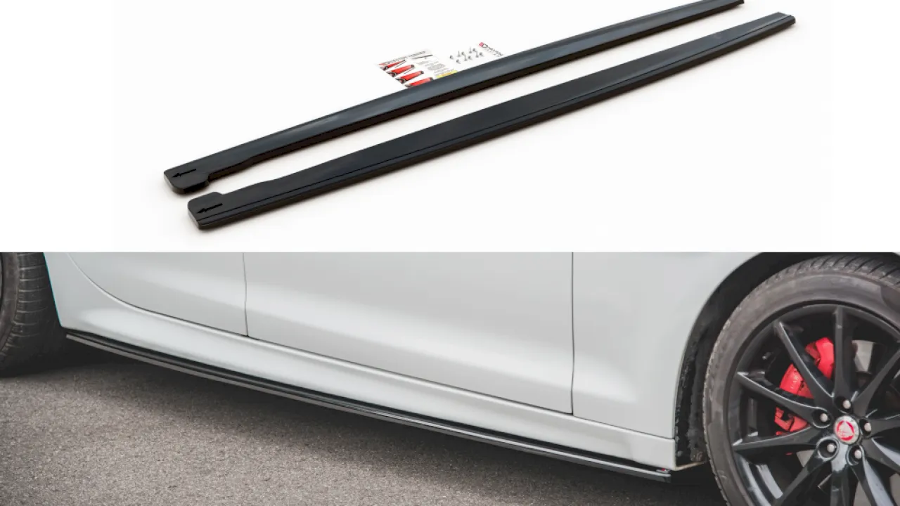 Maxton Design - SIDE SKIRTS SPLITTERS JAGUAR XJ X351 FACELIFT (2015-2019)