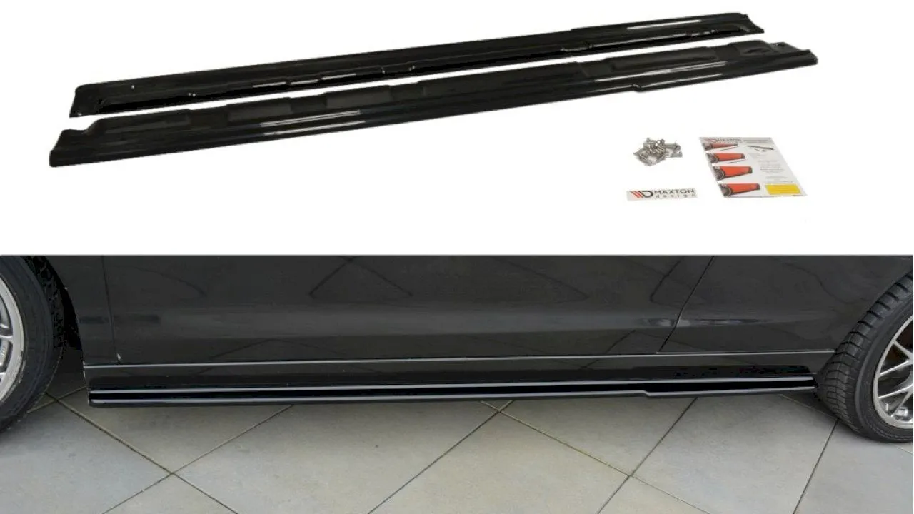 Maxton Design - SIDE SKIRTS SPLITTERS RENAULT LAGUNA MK 3 COUPE (2008-2015)