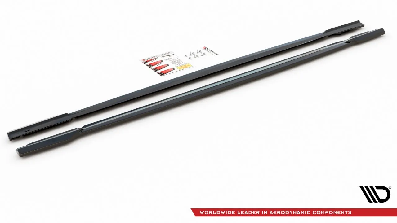 Maxton Design - SIDE SKIRTS SPLITTERS V1 AUDI RS6 C8 (2020-)