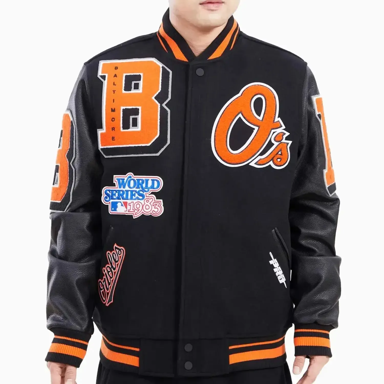 Men's Baltimore Orioles 1983 World Series MLB Varsity Jacket