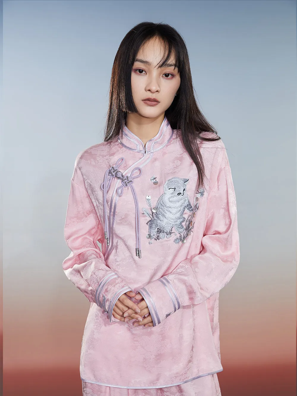 MUKZIN Cute Elegant Fresh Chinese Shirt