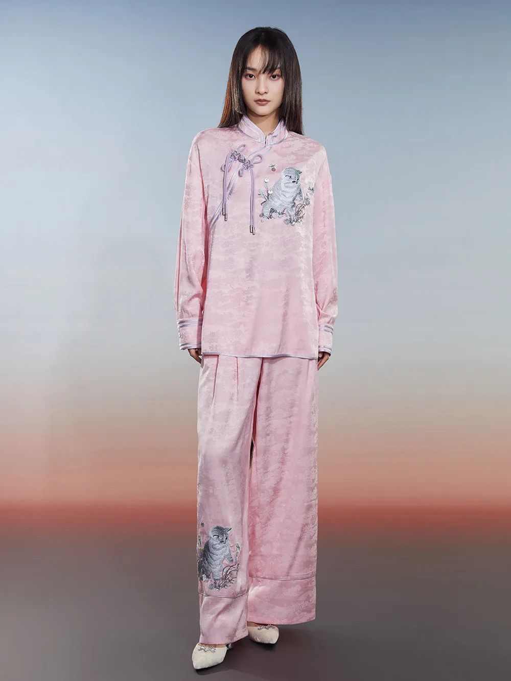 MUKZIN Cute Elegant Fresh Chinese Shirt