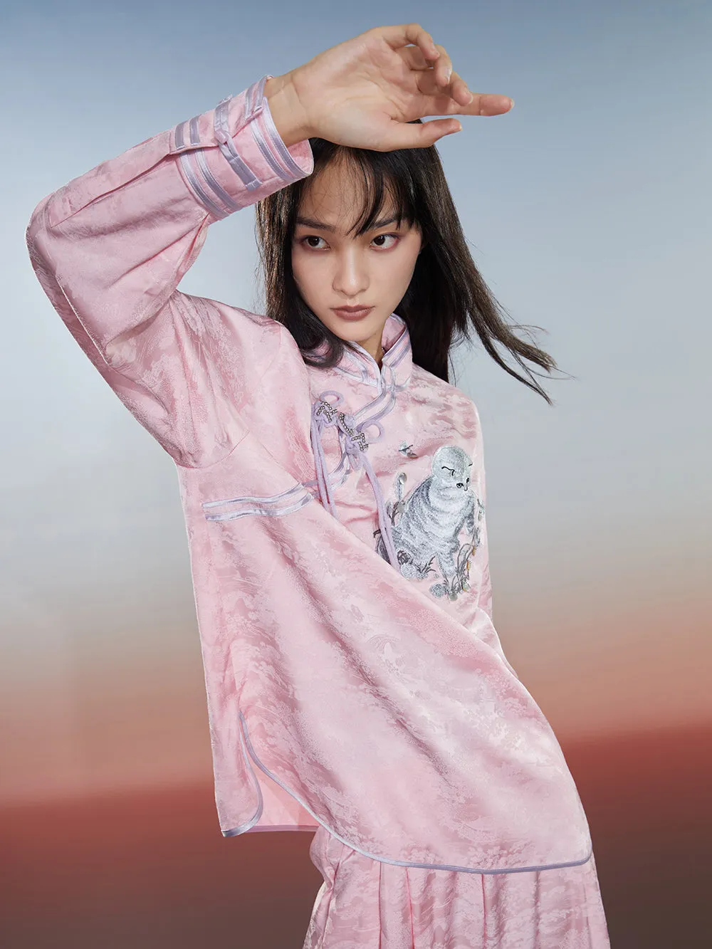 MUKZIN Cute Elegant Fresh Chinese Shirt